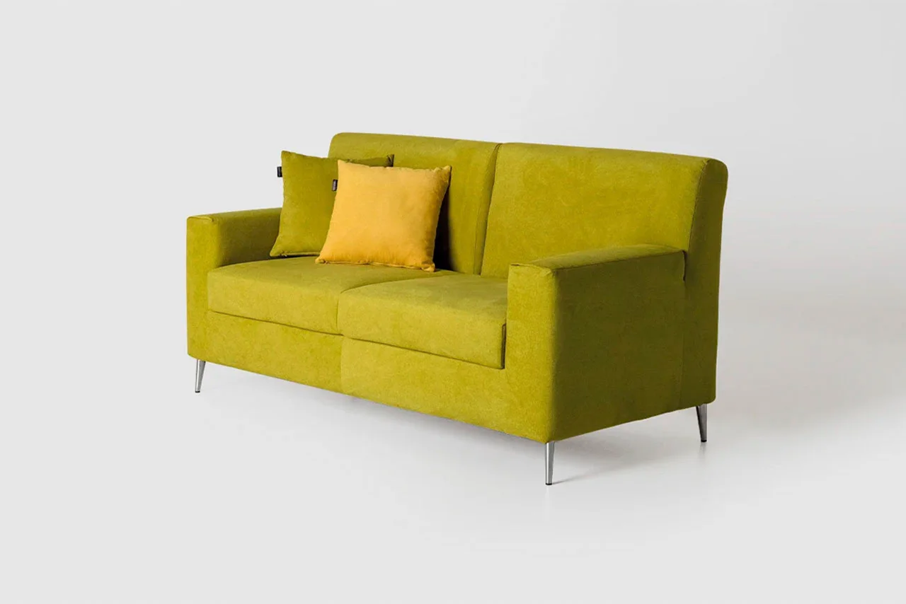 Divano due posti Polar colore green