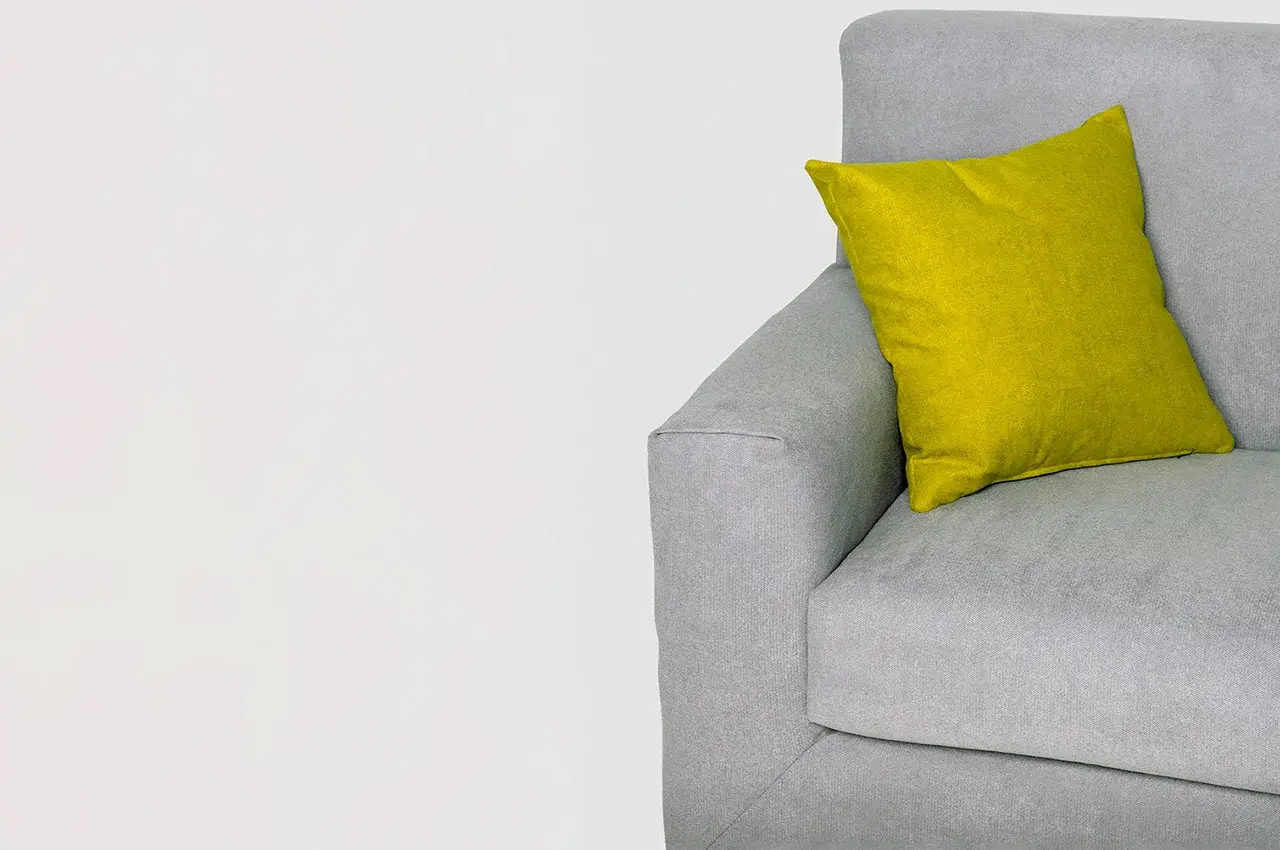 Divano due posti Polar colore grey
